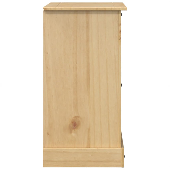 kommode Corona 112x48x91 cm massivt fyrretræ