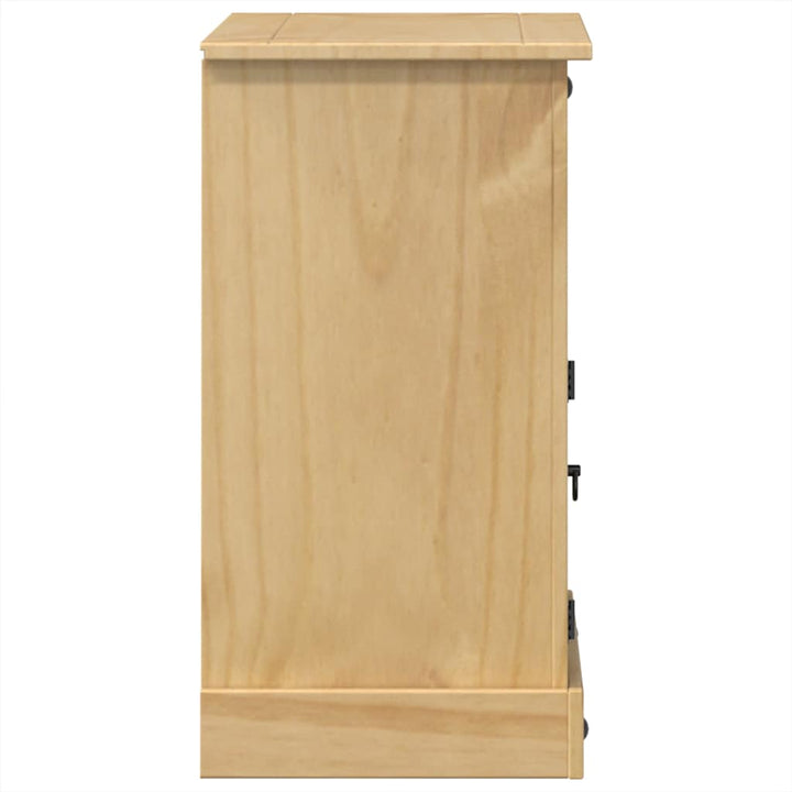 skænk Corona 80x40x75 cm massivt fyrretræ