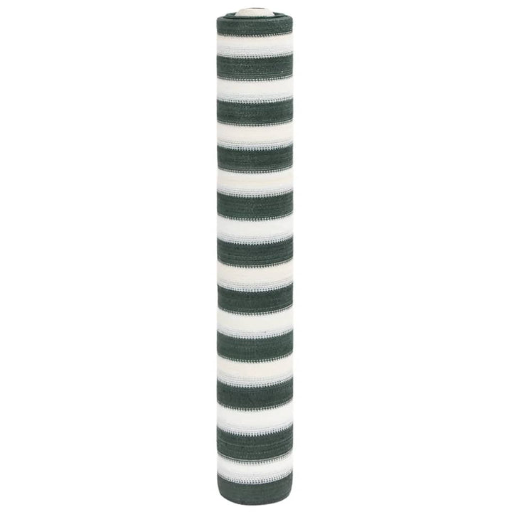 afskærmning 1,5x25 m 150 g/m² HDPE grøn og hvid