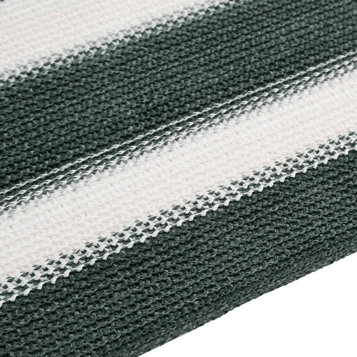 afskærmning 1,5x25 m 195 g/m² HDPE grøn og hvid