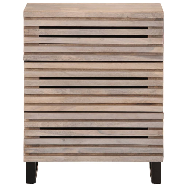 skænke 2 stk. 60x34x75 cm massivt mangotræ