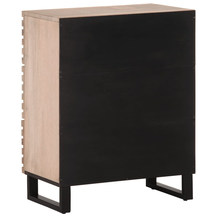 skænke 2 stk. 60x34x75 cm massivt mangotræ