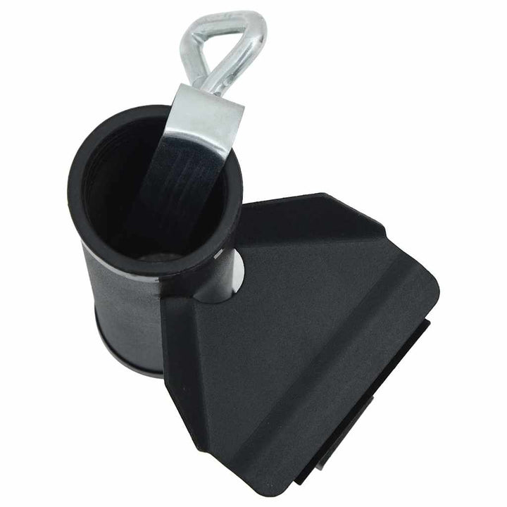 parasolbeslag til altan 2 stk. 35-38 mm stål