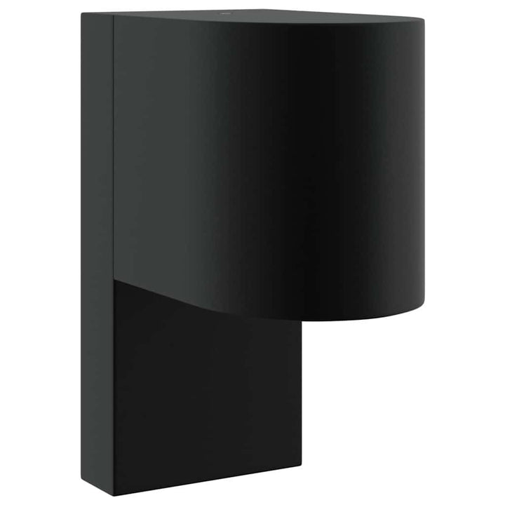 Udendørs væglampe 2 pcs Sort 12 x 7 x 15 cm Rustfrit stål
