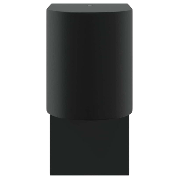Udendørs væglampe 2 pcs Sort 12 x 7 x 15 cm Rustfrit stål