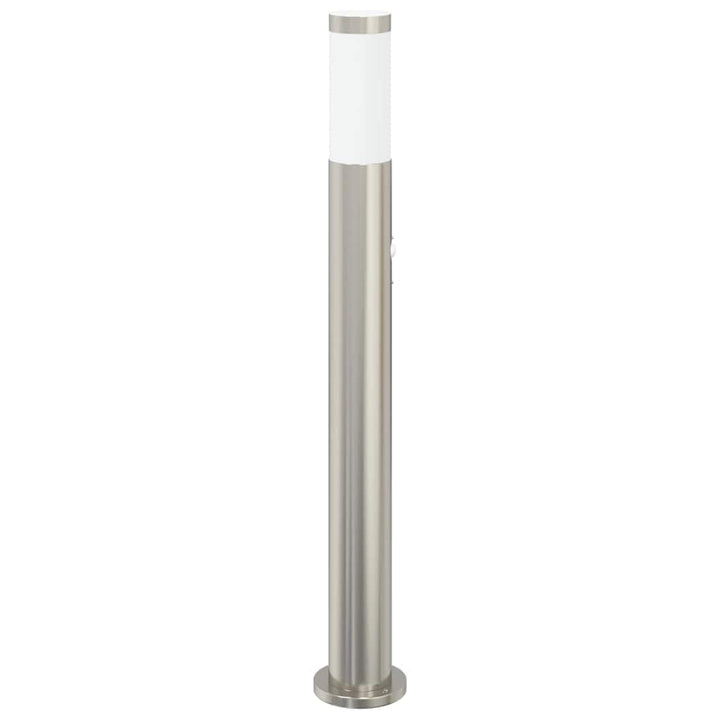 pullertlampe med sensor 80 cm rustfrit stål IP44