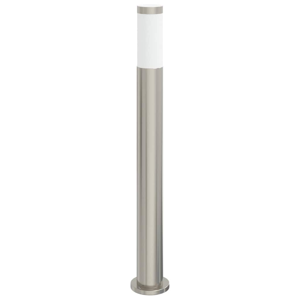 pullertlampe med sensor 80 cm rustfrit stål IP44
