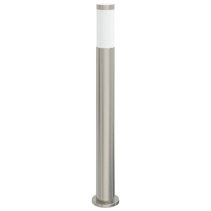 pullertlampe med sensor 80 cm rustfrit stål IP44