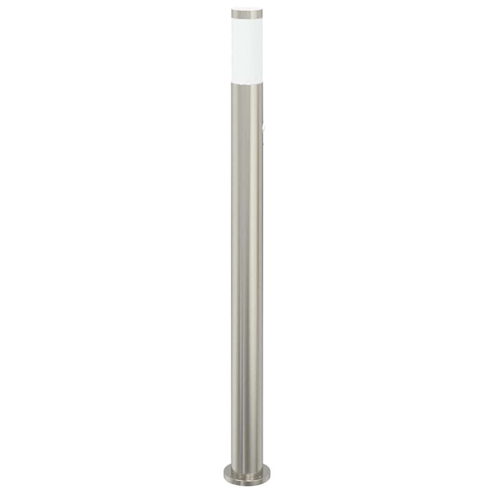 pullertlampe med sensor 110 cm rustfrit stål IP44