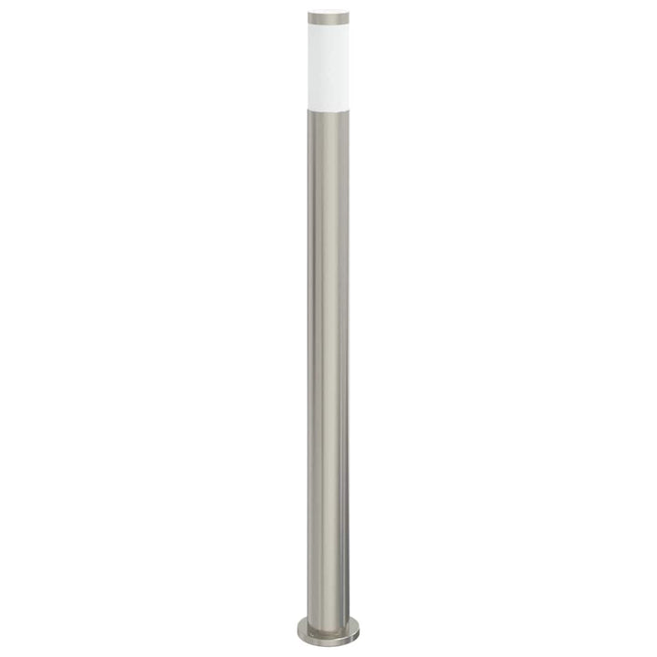 pullertlampe med sensor 110 cm rustfrit stål IP44