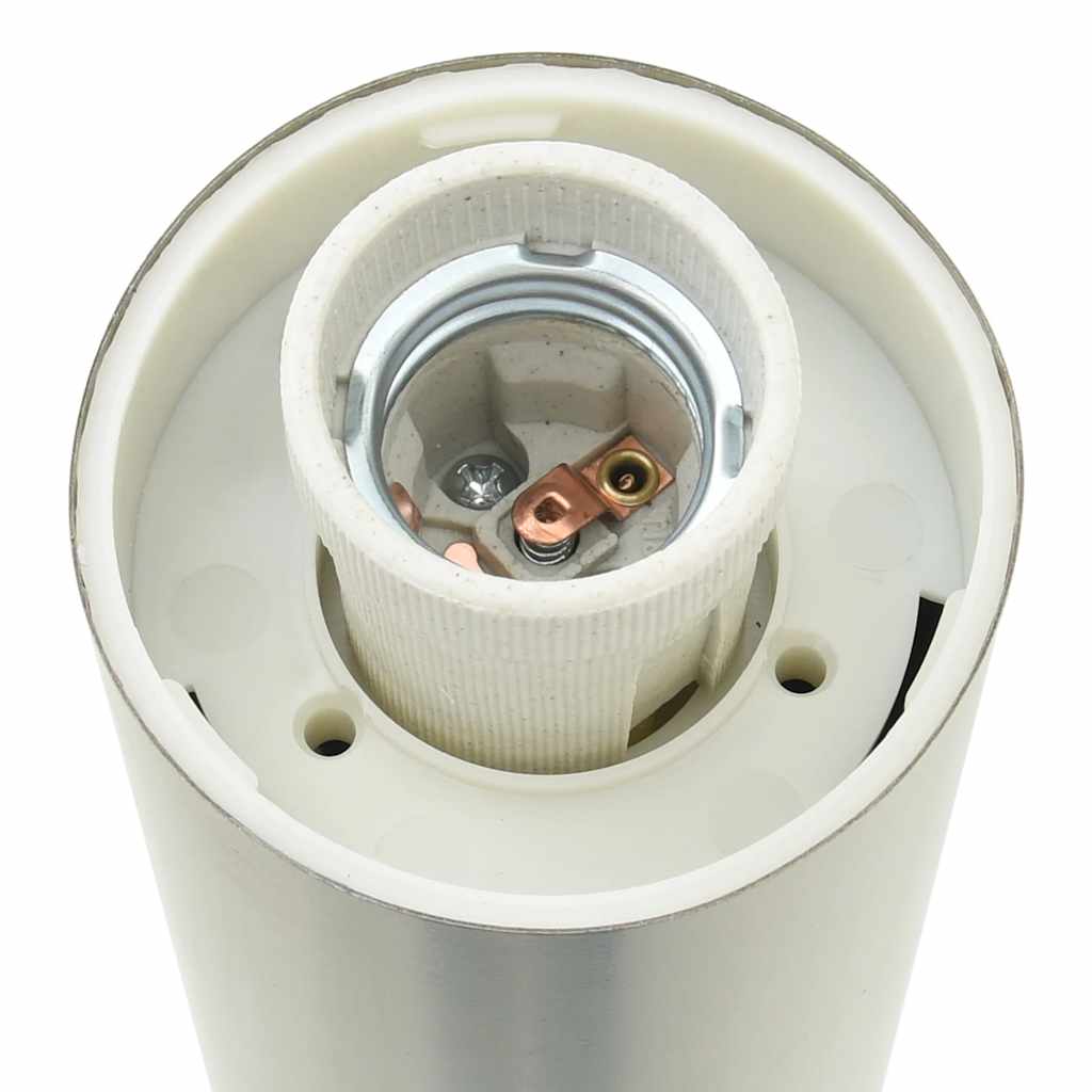 pullertlamper med sensor og stikkontakt 3 stk. 110 cm rustfrit stål IP44