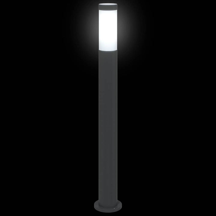 pullertlampe 80 cm rustfrit stål IP44