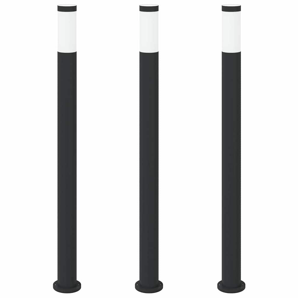 pullertlamper 3 stk. 110 cm rustfrit stål IP44