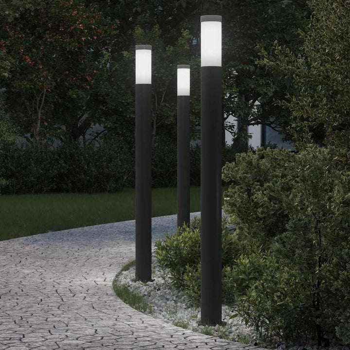 pullertlamper 3 stk. 110 cm rustfrit stål IP44