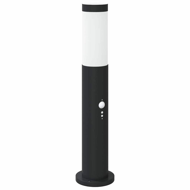 pullertlampe med sensor 50 cm rustfrit stål IP44