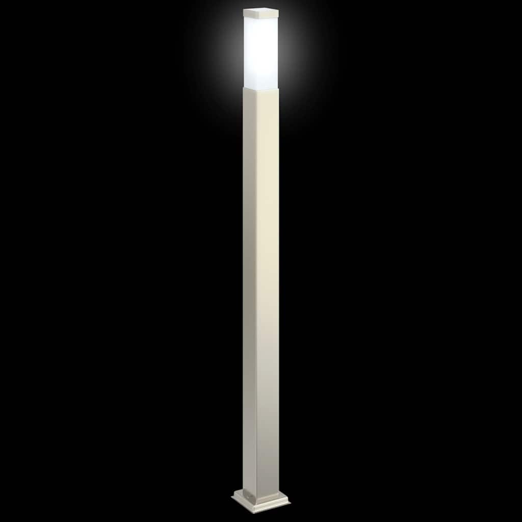 pullertlampe 110 cm rustfrit stål IP44