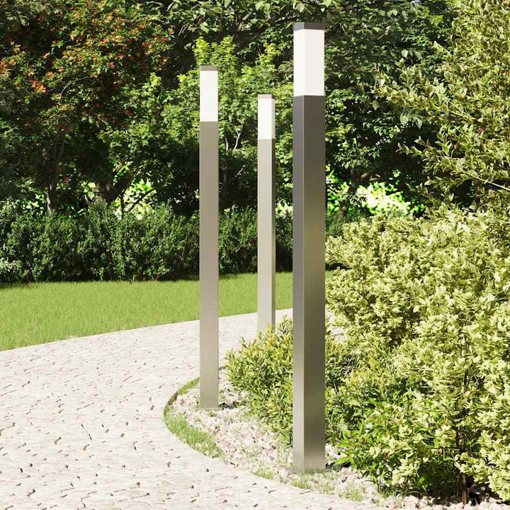 pullertlamper 3 stk. 110 cm rustfrit stål IP44