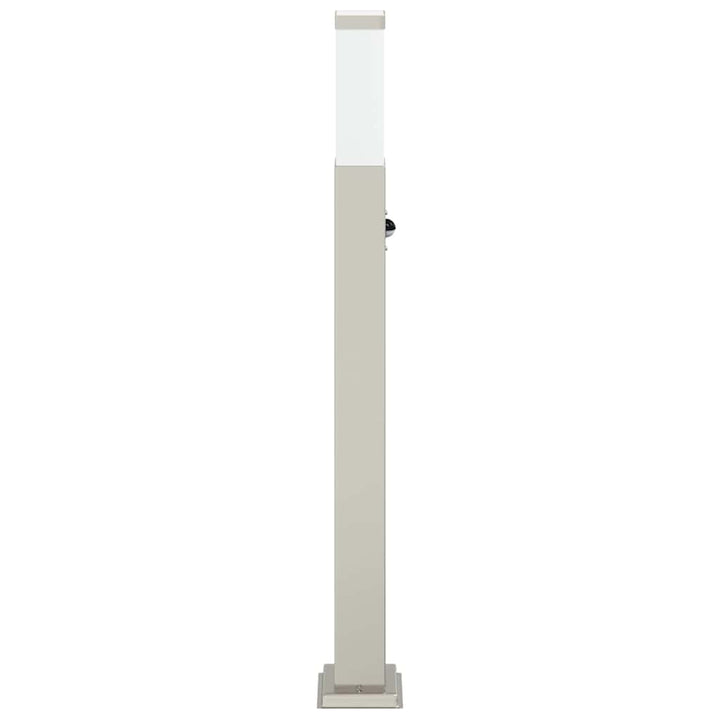 pullertlampe med sensor 80 cm rustfrit stål IP44