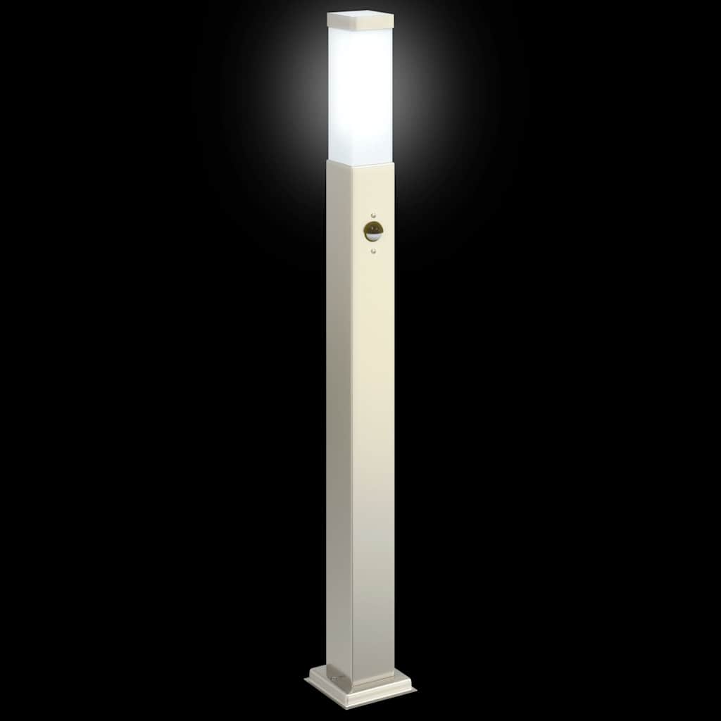 pullertlamper med sensor 3 stk. 80 cm rustfrit stål IP44
