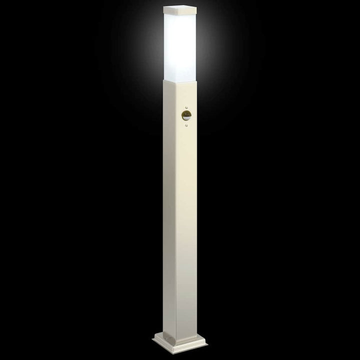pullertlamper med sensor 3 stk. 80 cm rustfrit stål IP44