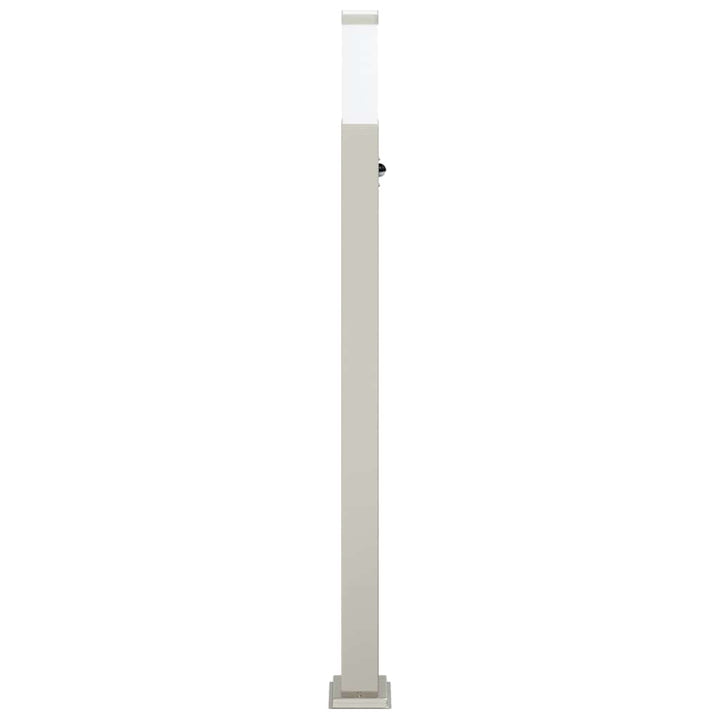 pullertlampe med sensor 110 cm rustfrit stål IP44