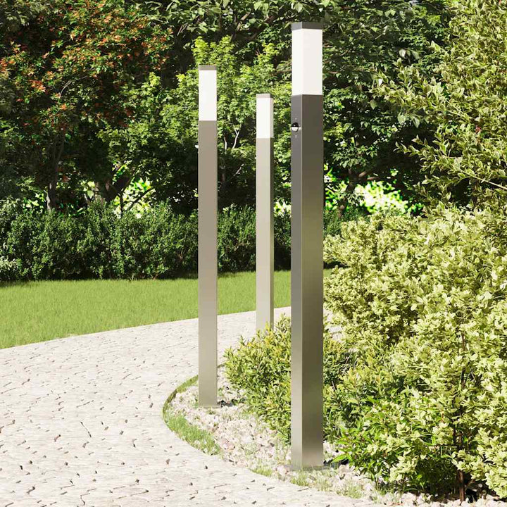 pullertlamper med sensor 3 stk. 110 cm rustfrit stål IP44