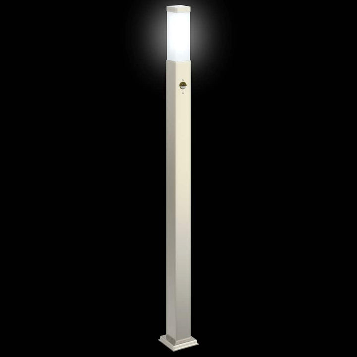 pullertlamper med sensor 3 stk. 110 cm rustfrit stål IP44
