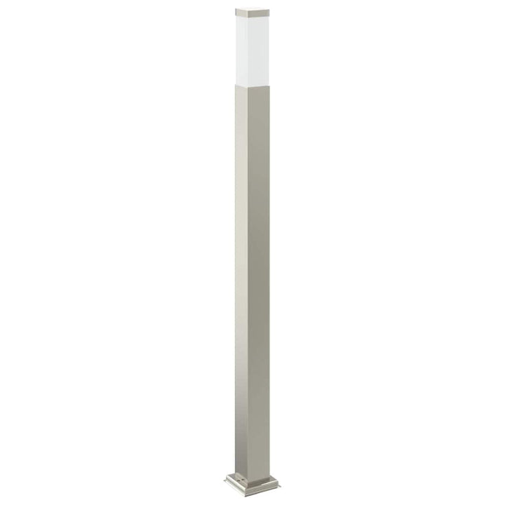 pullertlampe med sensor og stikkontakt 110 cm rustfrit stål IP44