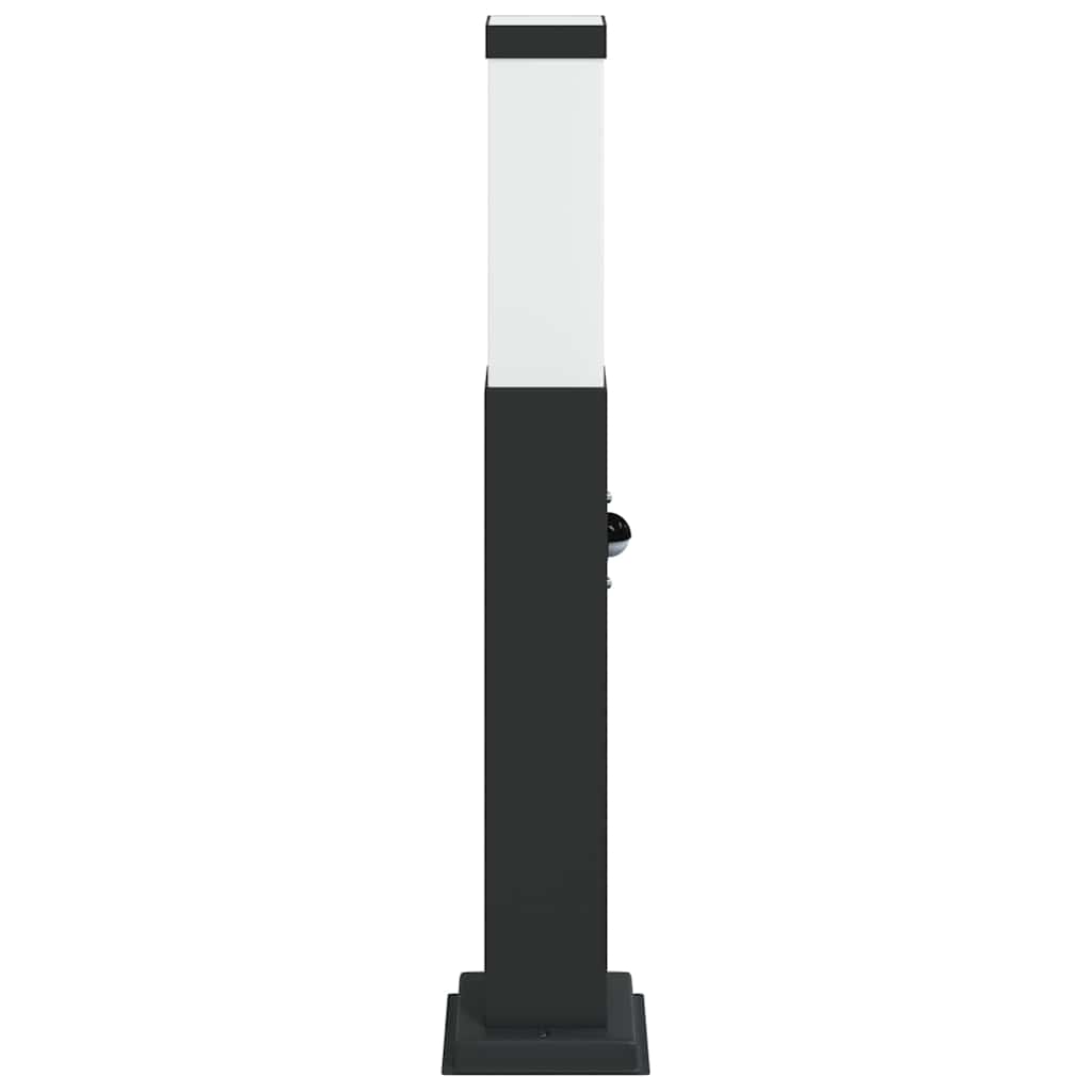 pullertlampe med sensor 50 cm sort IP44
