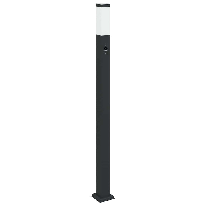 pullertlampe med sensor 110 cm sort IP44
