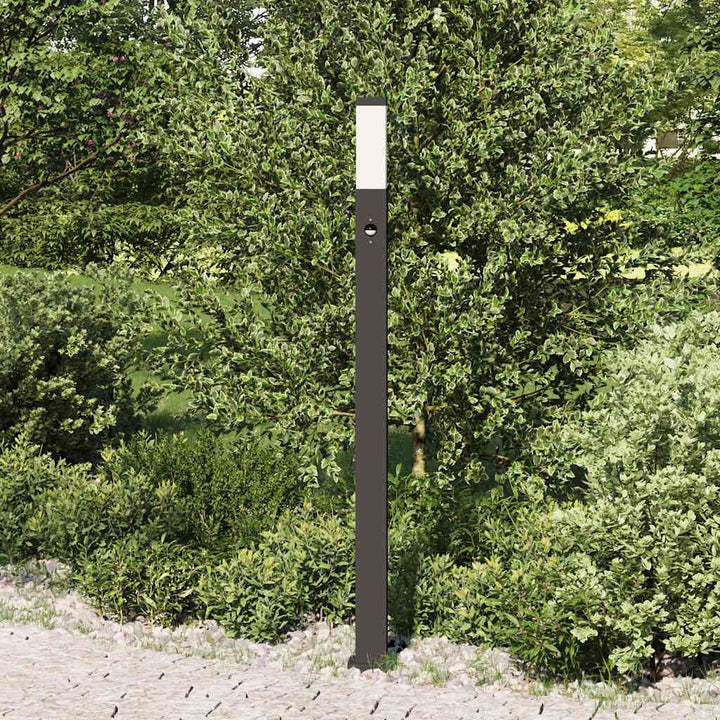 pullertlampe med sensor 110 cm sort IP44