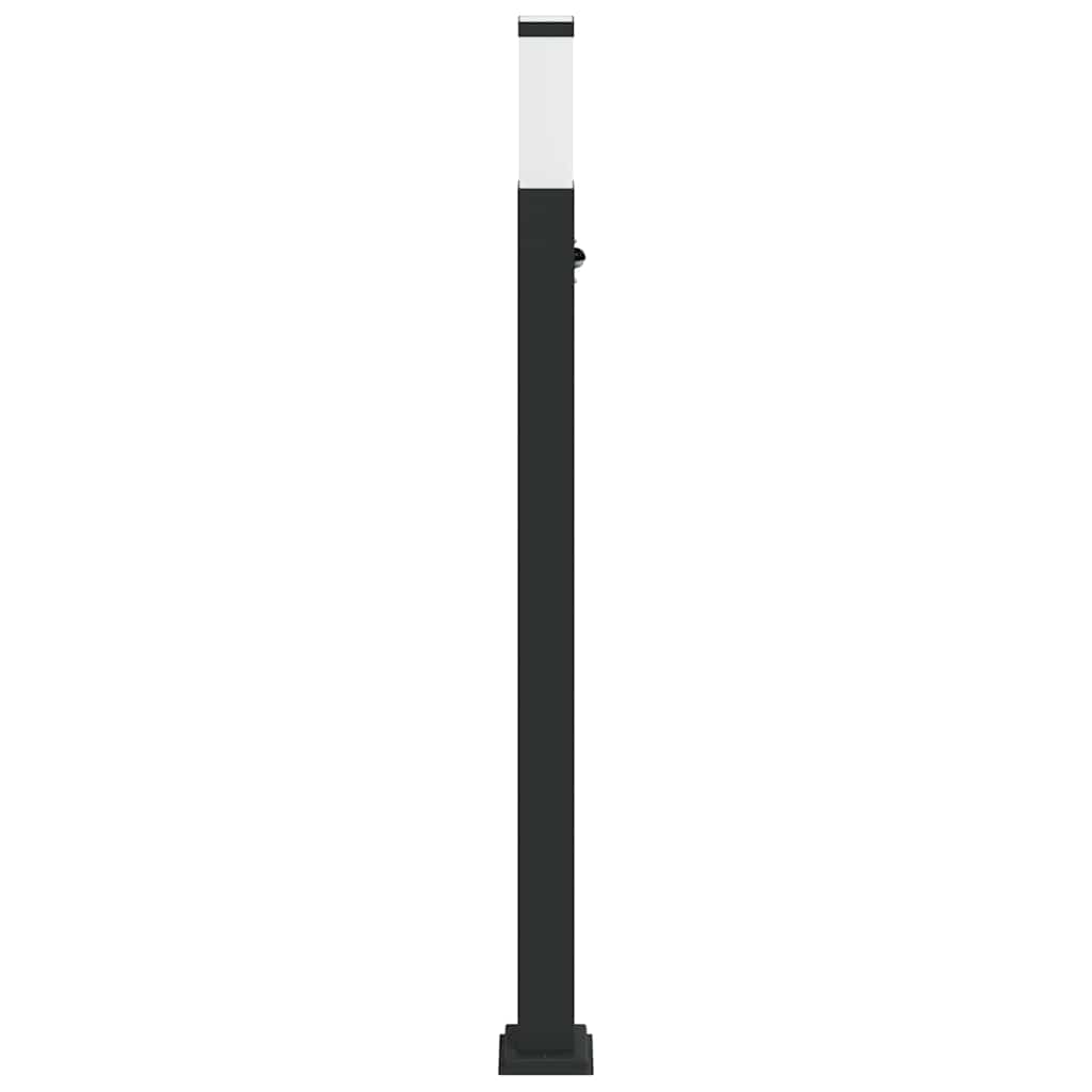 pullertlampe med sensor 110 cm sort IP44