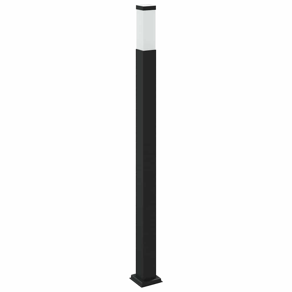 pullertlampe med stikkontakt 110 cm sort IP44