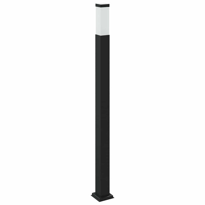 pullertlampe med stikkontakt 110 cm sort IP44