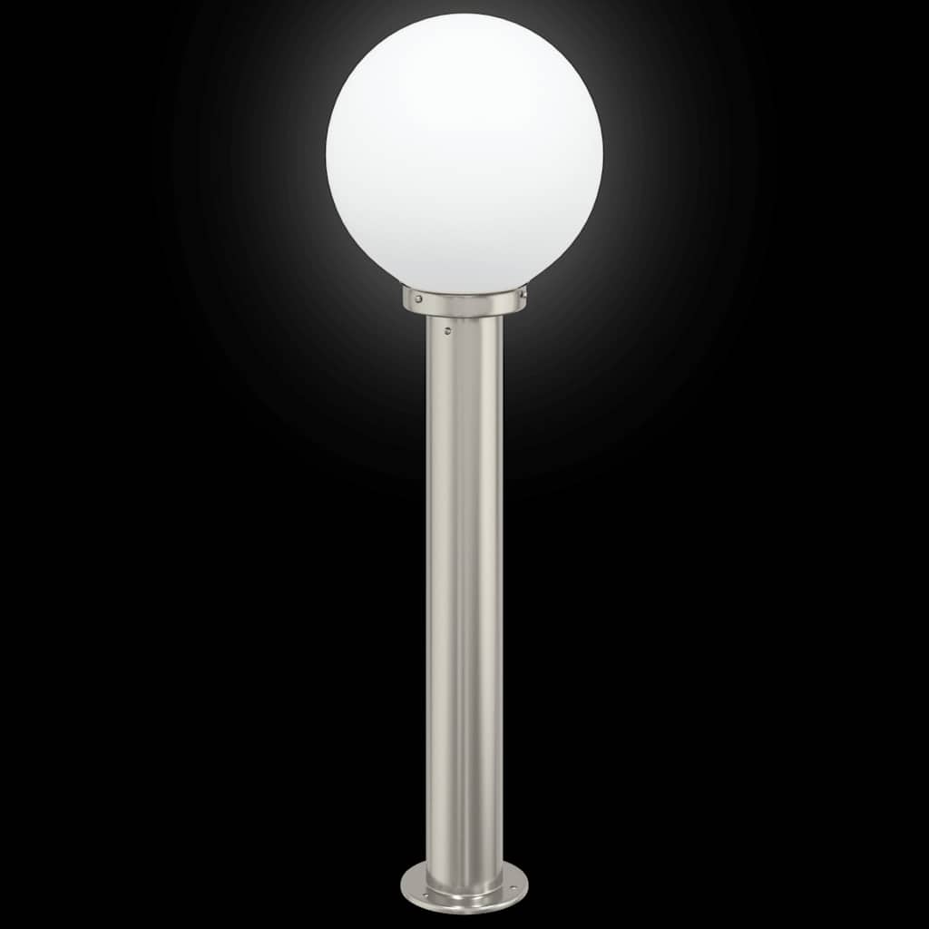 pullertlampe 80 cm rustfrit stål IP44