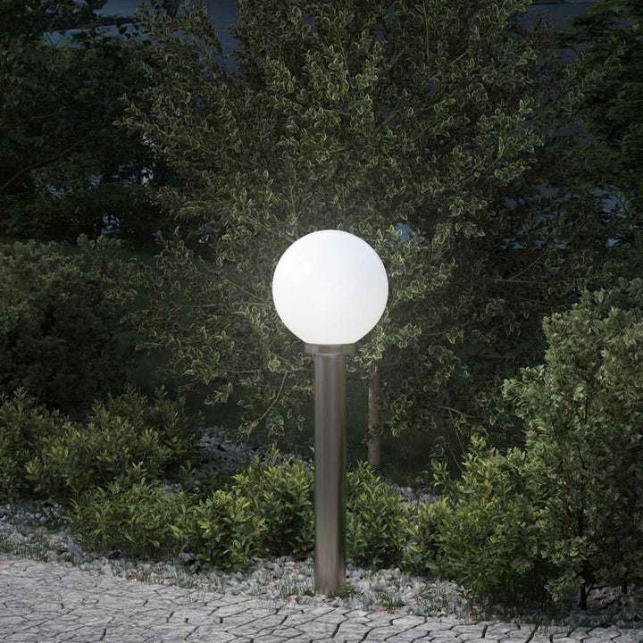 pullertlampe 80 cm rustfrit stål IP44
