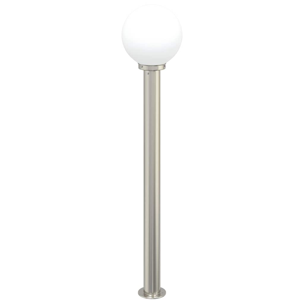 pullertlampe 120 cm rustfrit stål IP44