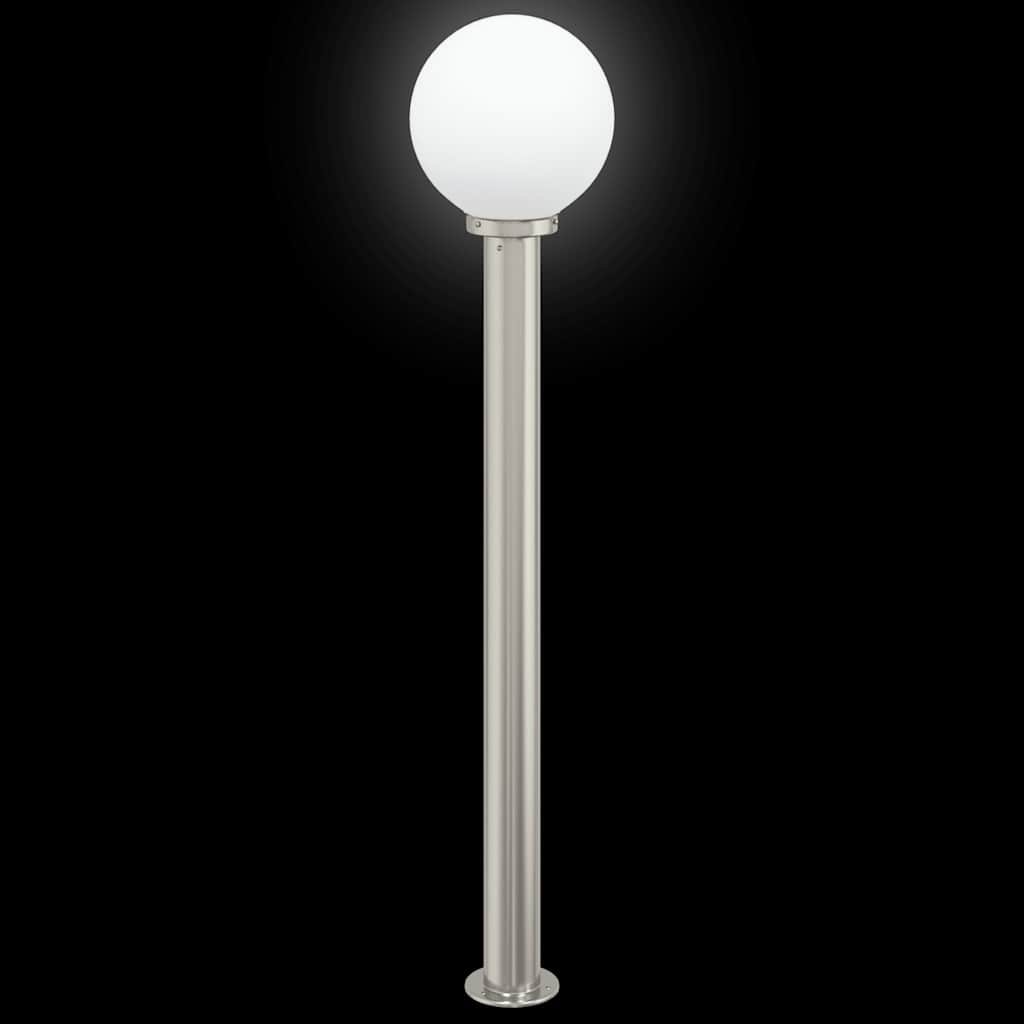pullertlampe 120 cm rustfrit stål IP44