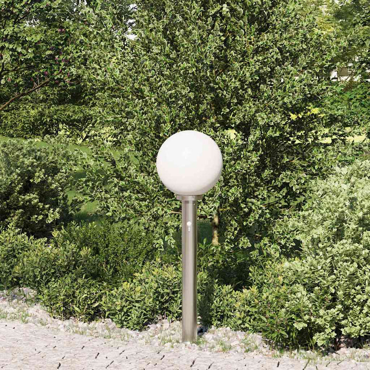 pullertlampe med sensor 80 cm rustfrit stål IP44