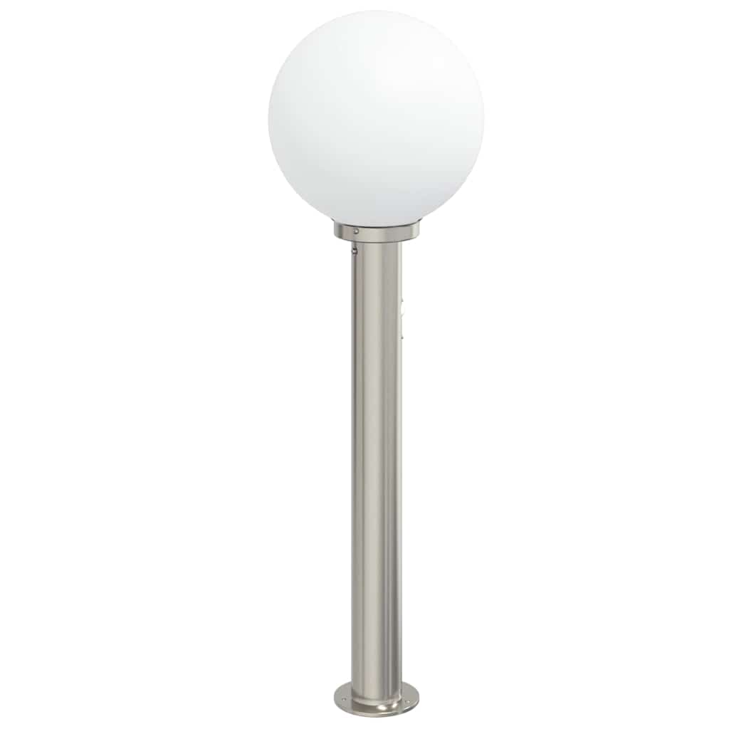 pullertlampe med sensor 80 cm rustfrit stål IP44
