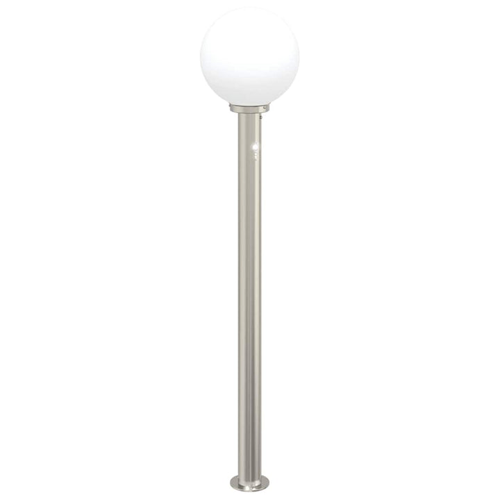 pullertlampe med sensor 120 cm rustfrit stål IP44
