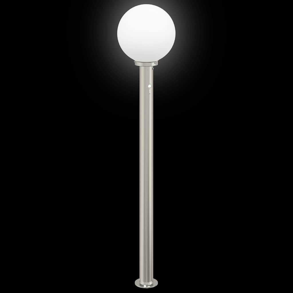 pullertlamper med sensor 3 stk. 120 cm rustfrit stål IP44
