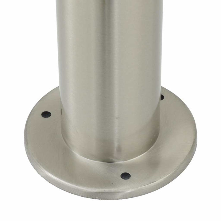 pullertlamper med sensor og stikkontakt 3 stk. 80 cm rustfrit stål IP44