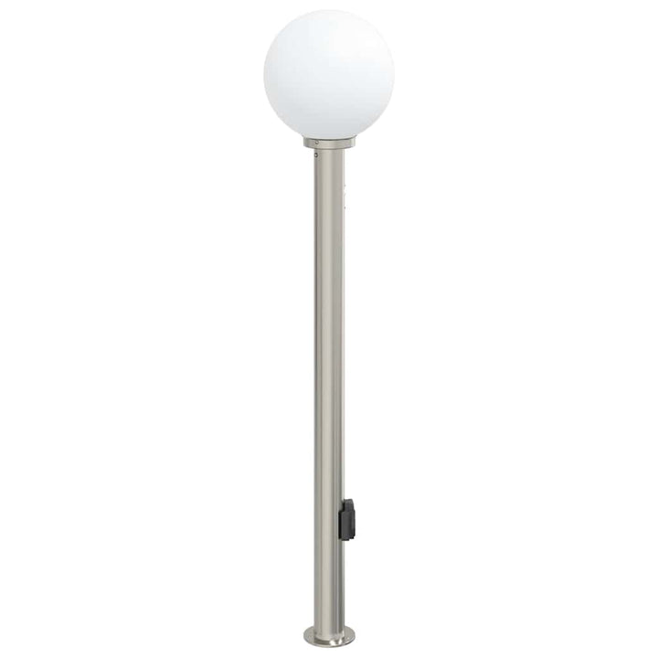 pullertlampe med sensor og stikkontakt 120 cm rustfrit stål IP44