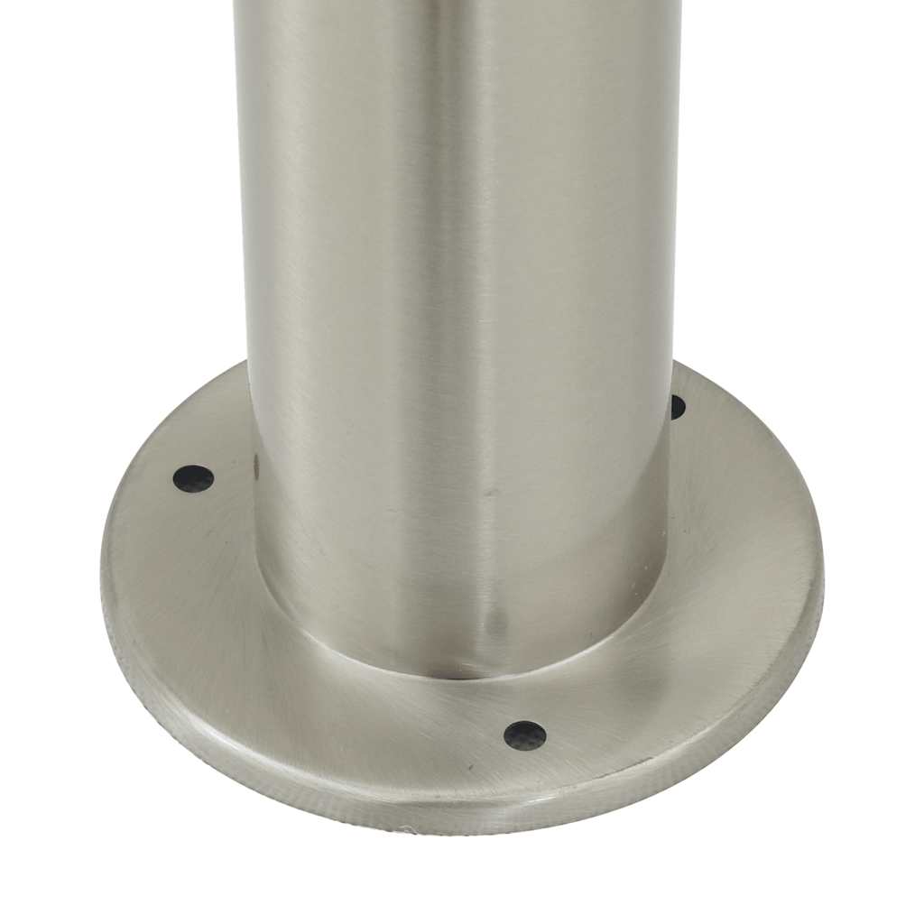 pullertlampe med sensor og stikkontakt 120 cm rustfrit stål IP44