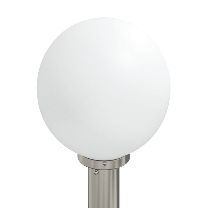 pullertlamper med sensor og stikkontakt 3 stk. 120 cm rustfrit stål IP44
