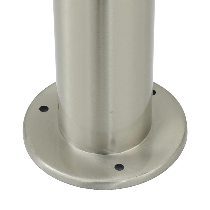 pullertlamper med sensor og stikkontakt 3 stk. 120 cm rustfrit stål IP44