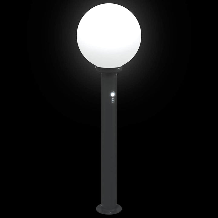pullertlampe med sensor 80 cm sort IP44