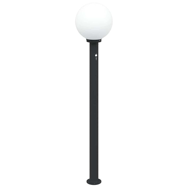 pullertlamper med sensor 3 stk. 120 cm sort IP44