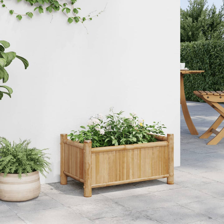 plantekasse 50x30x25 cm bambus